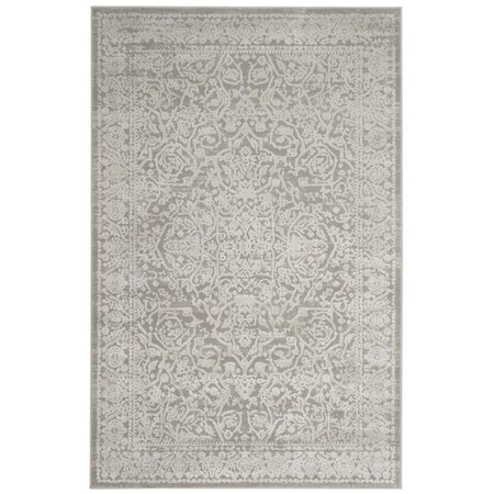 Safavieh 4 x 6 ft. Princeton Power Loomed Small Rectangle Area Rug, Grey and Beige PRN714G-4
